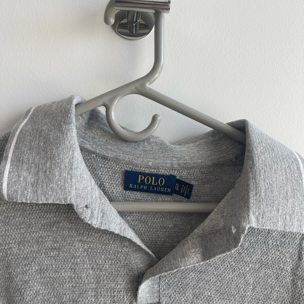 Ralph Lauren Classic Gray Polo Shirt - Picture 2 of 5